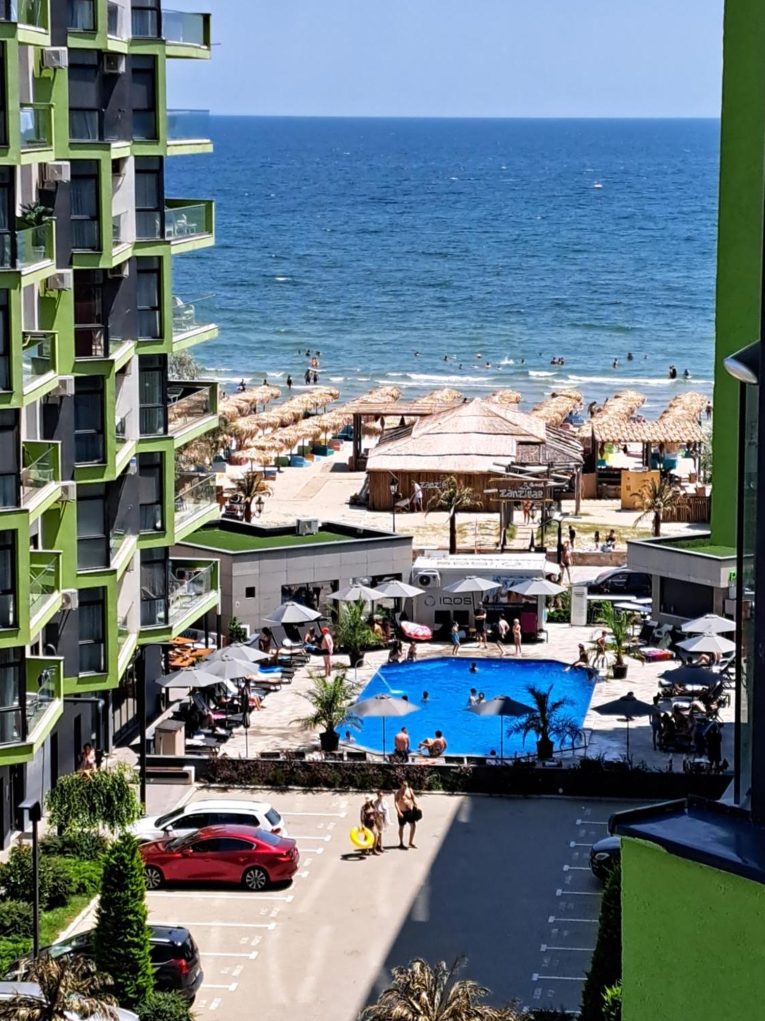 Apartament Melissa Beach Resort Pool & Spa Mamaia-Nord Năvodari Habitación foto